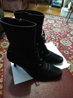 Полу сапоги(нат. кожа) 37р