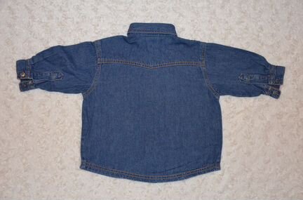 Джинсовая рубашка Германия 68 см