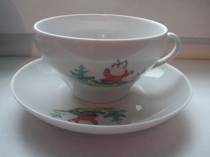 Чашка детская СССР Дулево 