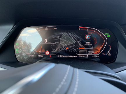 Стекло защитное MejiGlass панели приборов BMW X6