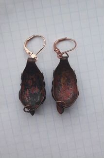 Серьги ручной работы