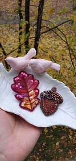 Броши ручная работа