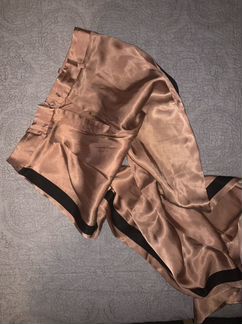 Шелковые/сатиновые Брюки/штаны Zara