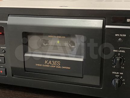Sony tc-ka3es Дека кассетная s/n202896