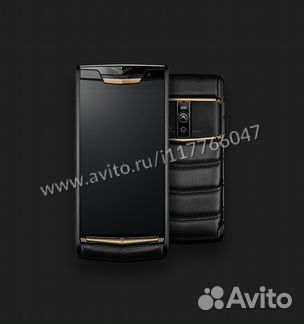 Vertu Signature Touch Jet Black Red Gold/ верту