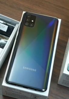 Samsung Galaxy A51-Black Brilliant