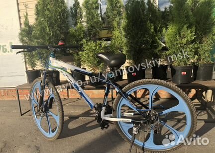 Велосипед на литых дисках