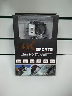 Экшен камера Ultra HD DV 4K Sports,новая