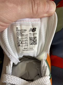 New Balance/Casablanca 327 Orange US-8