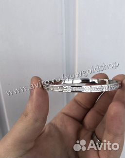 Золотой браслет 585 пробы с брил. 1 ct, 22 гр