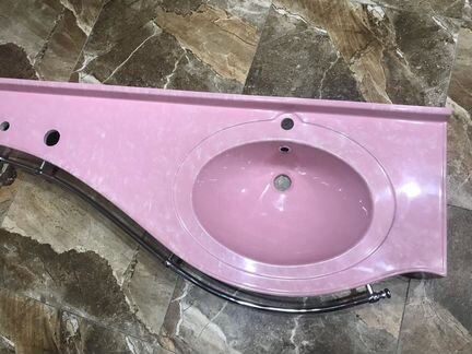 Литьевой мрамор раковина