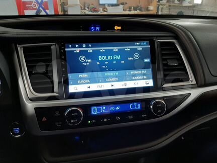 Android для Toyota Highlander 2013 -19, есть Teyes