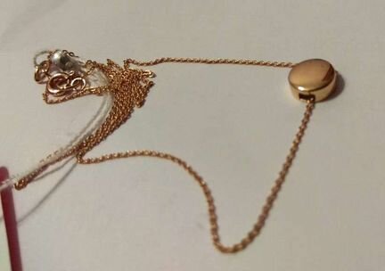 Золотое колье новое