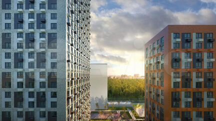 2-к квартира, 57.4 м², 13/33 эт.