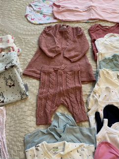 Пакет вещей для девочки 56-68