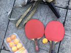 Сетка и ракетки для настольного тенниса