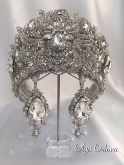 Королевский комплект Корона и серьги