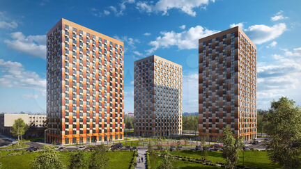 1-к квартира, 35.7 м², 5/19 эт.