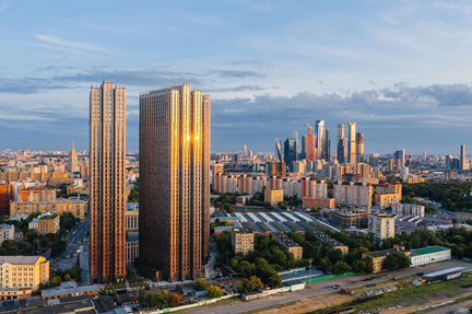 3-к квартира, 89.9 м², 44/44 эт.