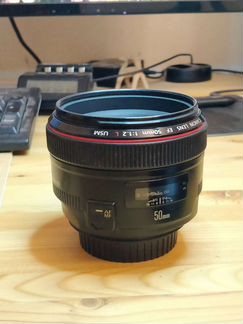 Объектив canon 50mm f1.2