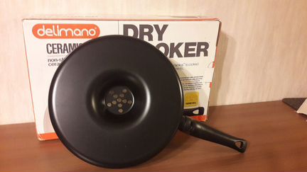 Сковорода-жароварка Delimano Dry Cooker Ceramica
