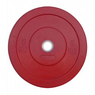 Диск Ф50 обрезиненный цветной евро-классик -5кг