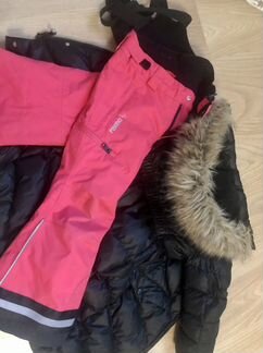 Пуховик + брюки reima р. 110