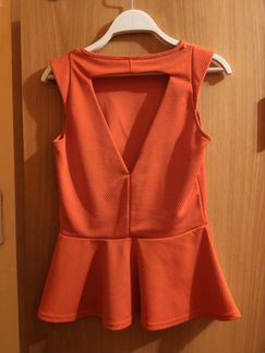 Топ river island с баской