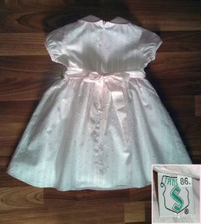 Платье праздничное с жакетом болеро (1-2 года)