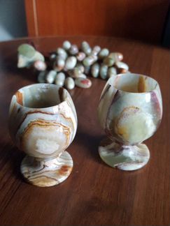 Оникс рюмки,фигурки