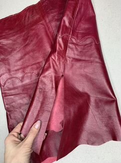 Кожаная юбка