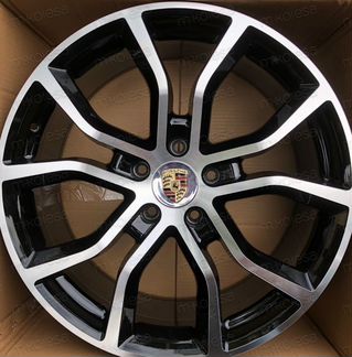 Диски R21 Porsche Cayenne NEW черный глянец