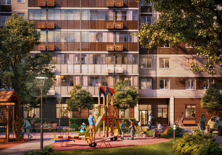 3-к квартира, 77.6 м², 6/14 эт.