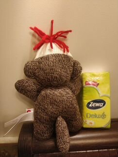 Мягкая игрушка обезьяна