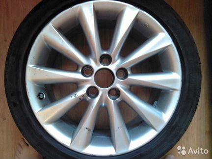 Колесо летнее R17 или только диск. 5/114.3.Dunlop