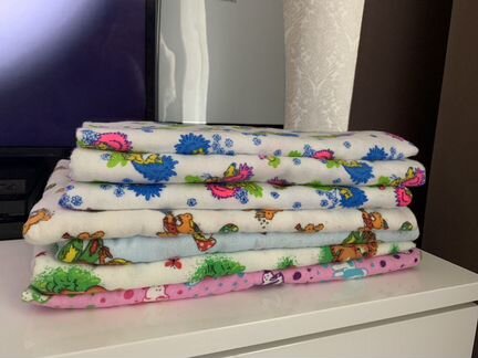 Пеленки тёплые новые