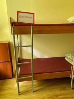 Комната 10 м² в 4-к, 4/4 эт.