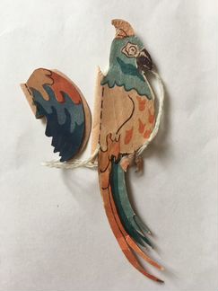 Елочные игрушки Картон
