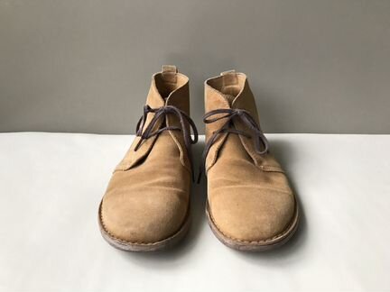 Жёлто-оранжевые ботинки Uterque