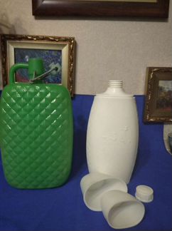 Фляжки СССР пластмассовые