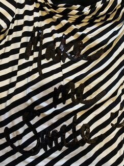 Чб платье-туника