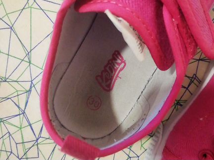 Кеды для девочки р. 30