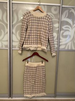 Костюм твидовый