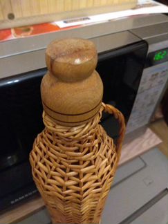 Плетёная бутылка