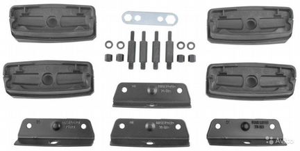 Упоры Thule 753 +kit 3049 Mercedes 204 212 207 218