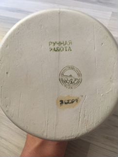 Гжель турка ручная работа