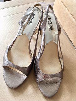 Michael Kors рептилия новые босоножки туфли/обмен