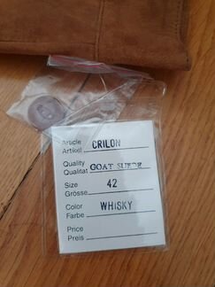 Новая Замшевая рубашка - куртка из натуральной кож