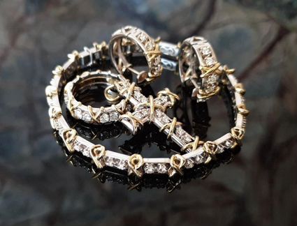 Золотой браслет Tiffany