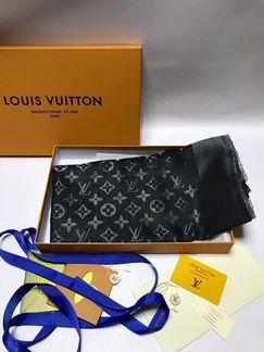 Палантин Louis Vuitton с люрексом шаль луи витон